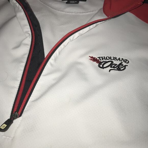 Footjoy Mens Large QuarterZip Pullover Windbreaker Golf Jacket - Picture 4 of 6